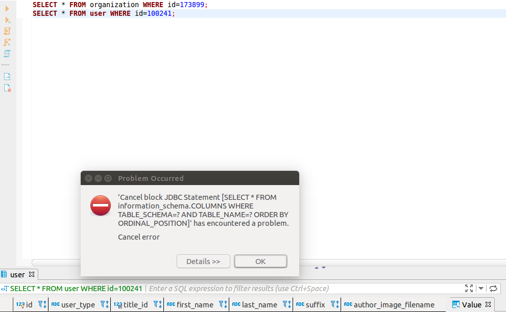 Query stuck sometimes · Issue #4801 · dbeaver/dbeaver · GitHub