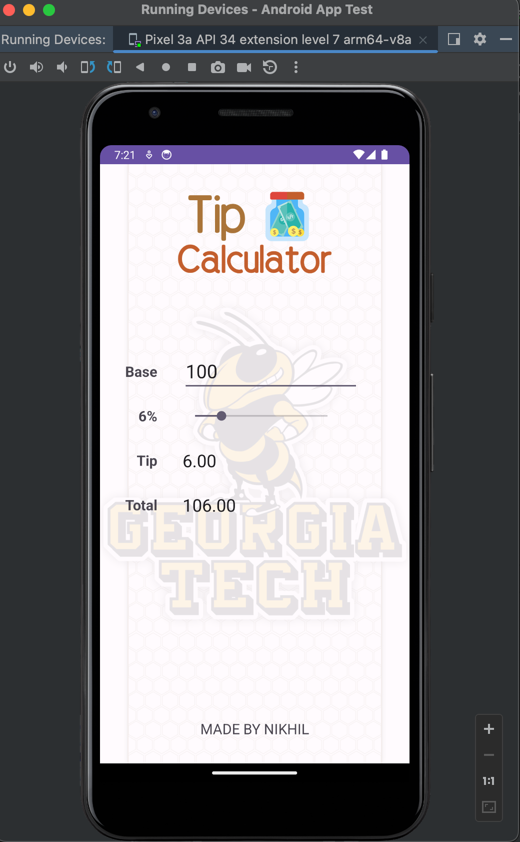 GitHub theclockmaster/tipcalculator My first tip calculator
