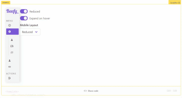 Sidebar content wrapping during hover transition · Issue #3013 · buefy ...