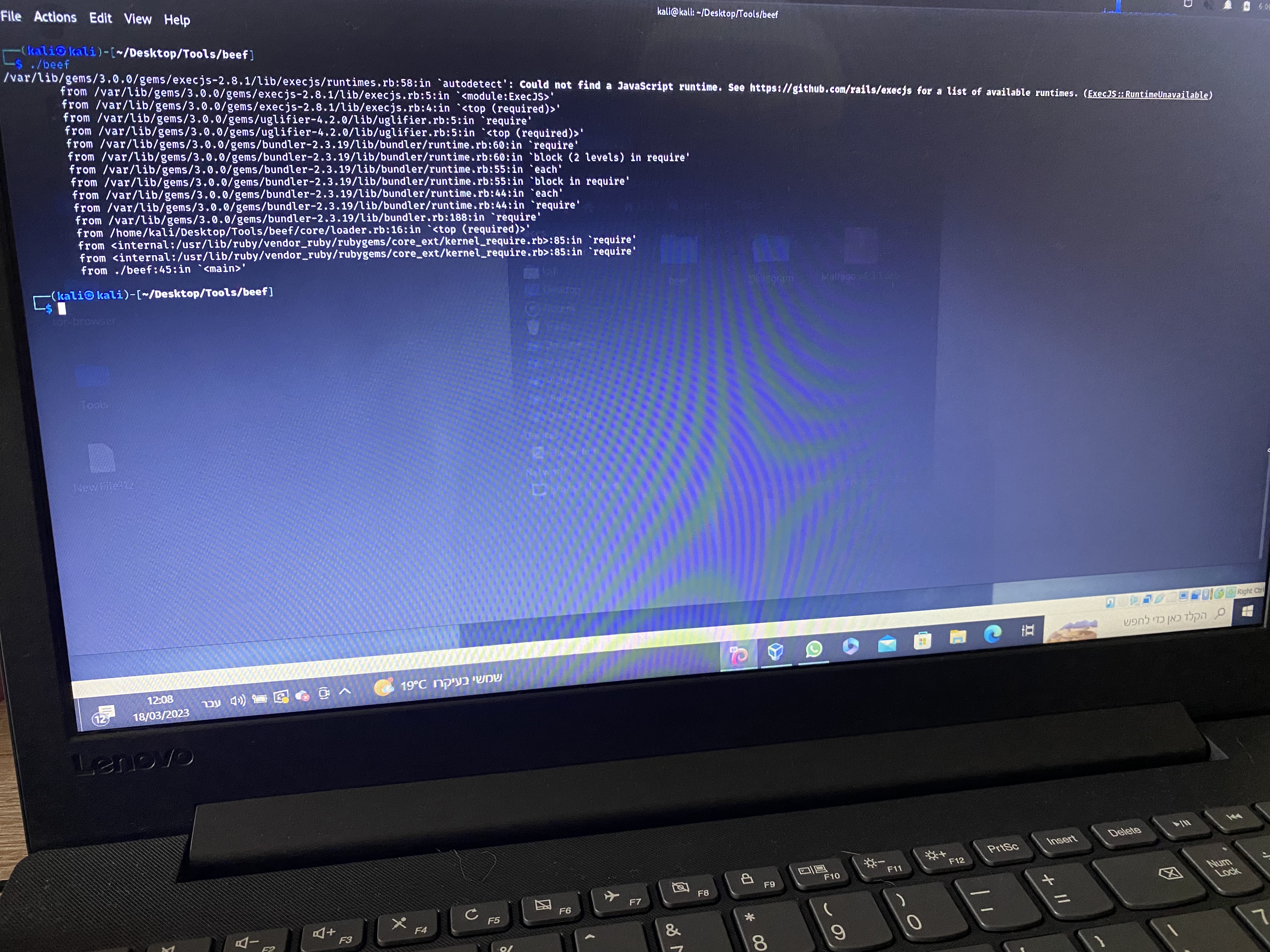 After installing beef not working · Issue #2757 · beefproject/beef · GitHub