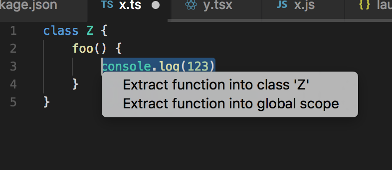 Phrasing change for extract method? · Issue #18176 · microsoft ...