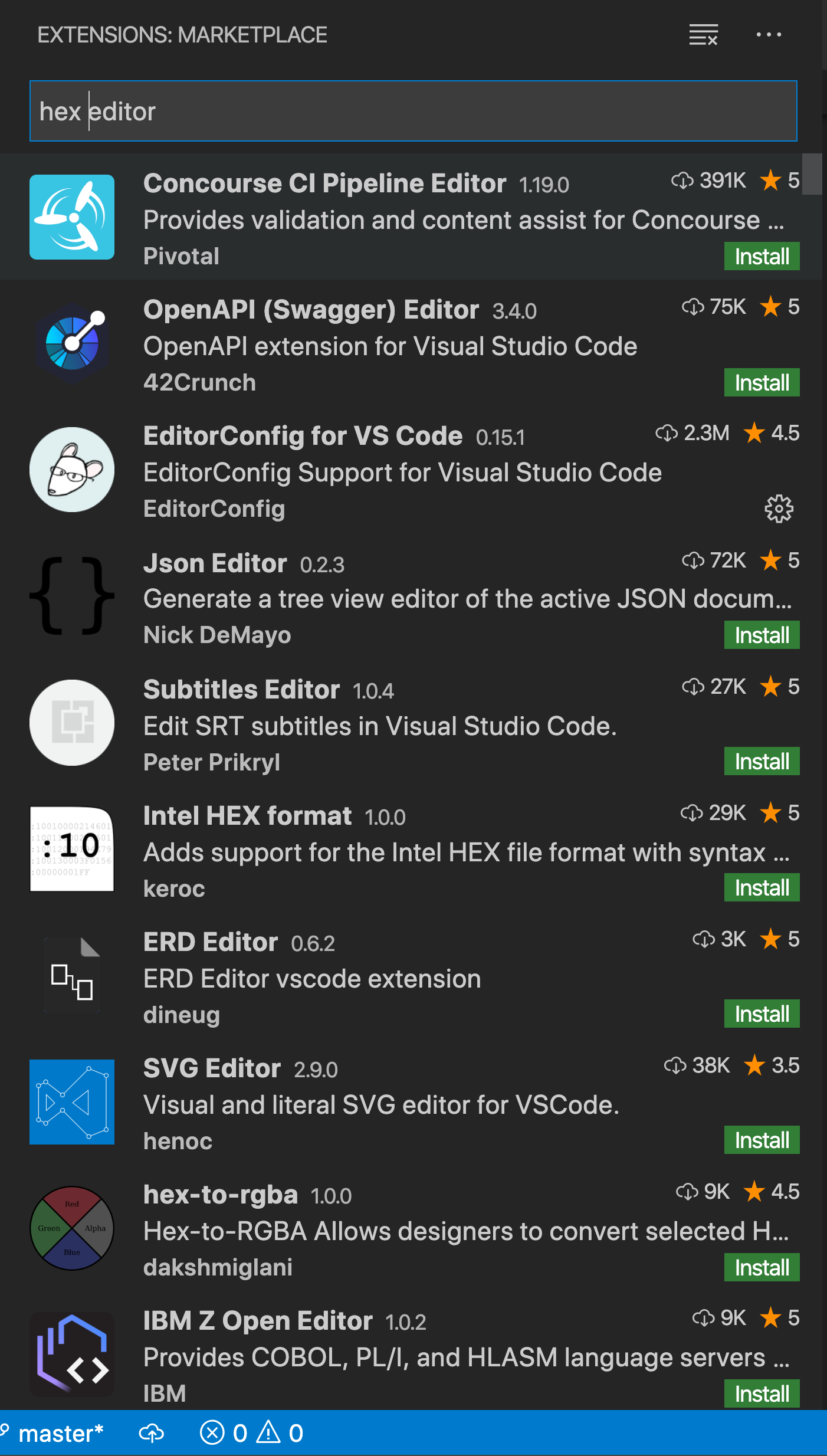 Poor extension search results when including space in search term ...