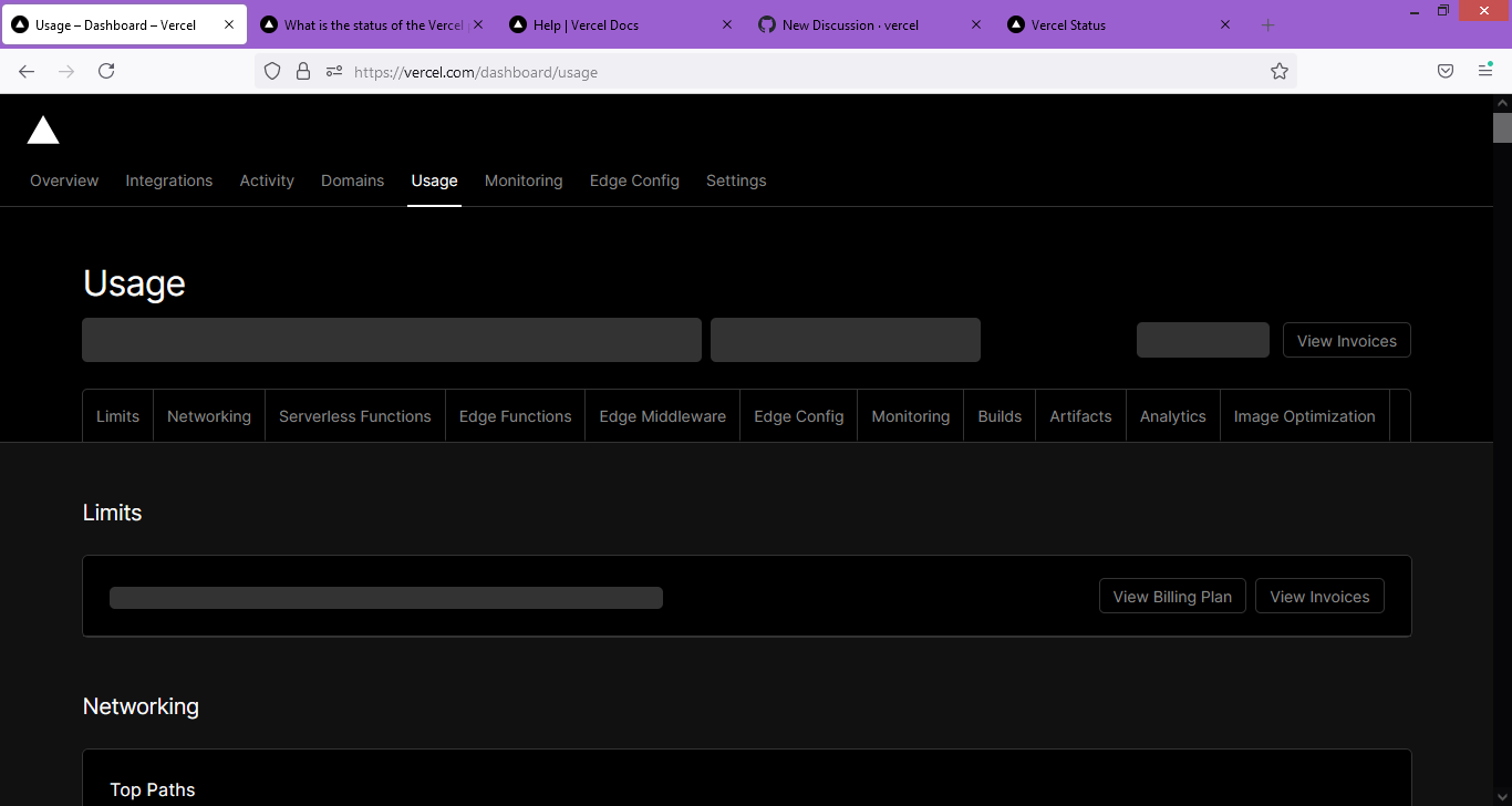 Site is not loading (See screenshsots) · vercel community · Discussion ...