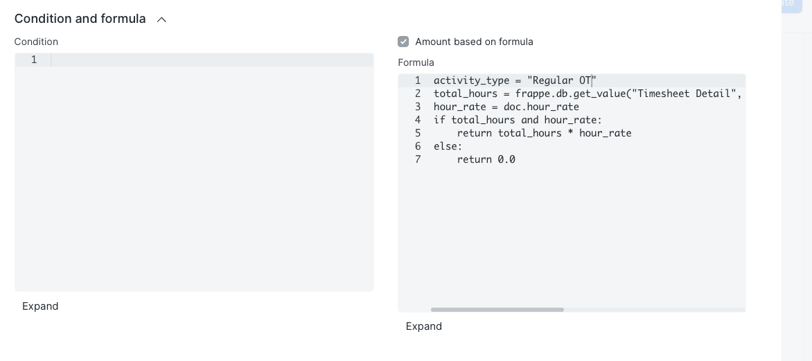 Fetch data from timesheet to salary component issue 449 frappe