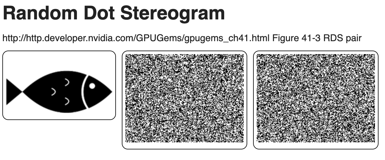 GitHub - yeuchi/RandomDot: random dot stereogram · GitHub