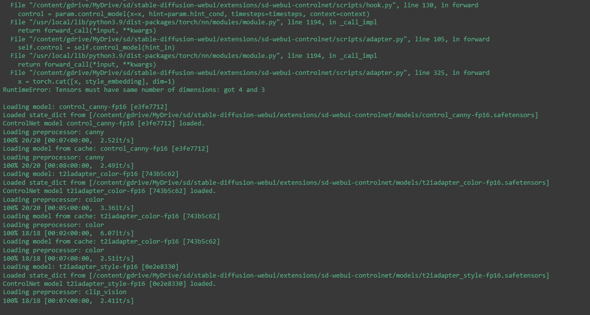 Missing key(s) in state_dict · Issue 1733 · TheLastBen/faststable