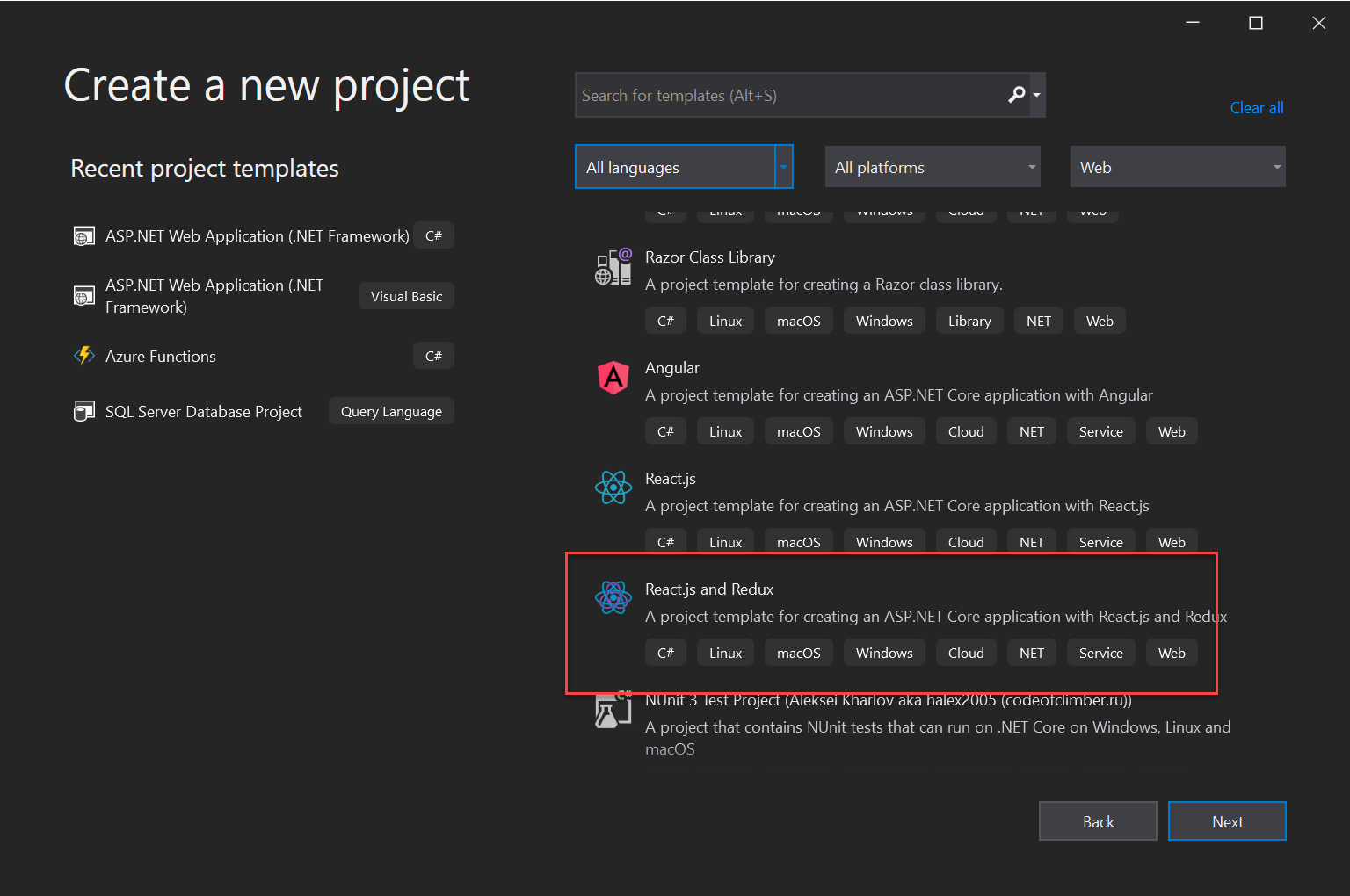 Improve template titles and icons · Issue #25576 · dotnet/aspnetcore ...