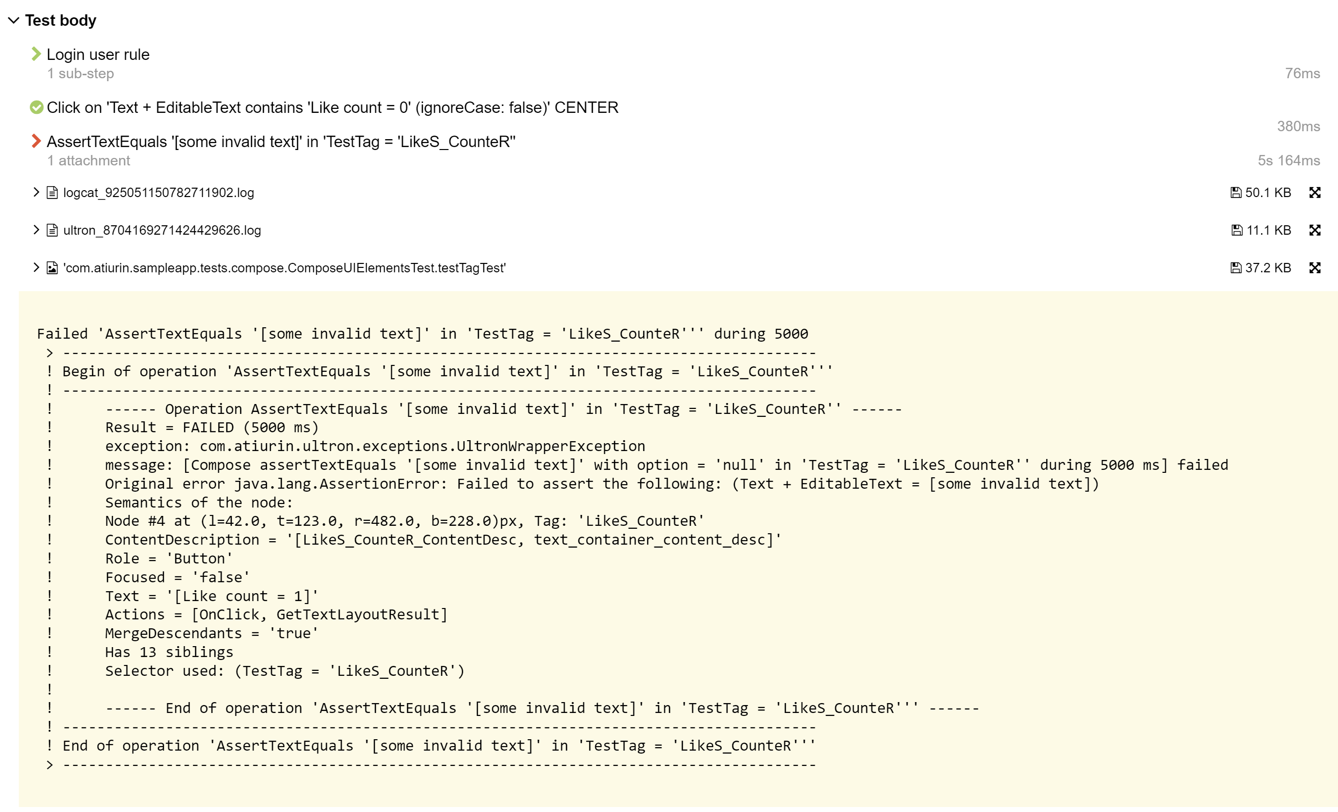 Ultron Code Form GitHub - open-tool/ultron: Easiest framework to develop Android UI tests