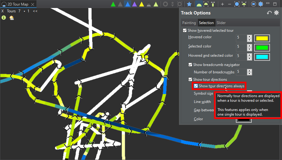[2D Map] Show tour directions always · Issue #464 · mytourbook ...