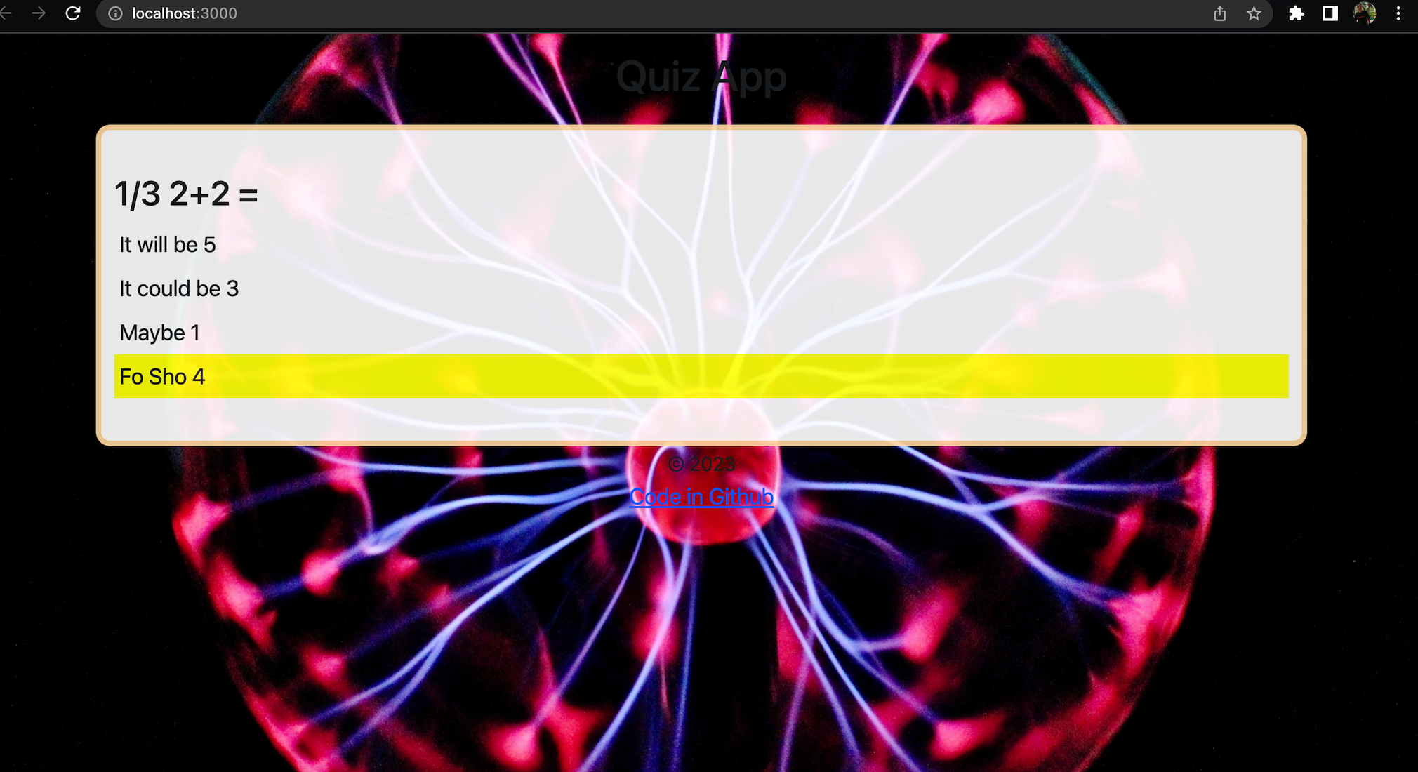 GitHub - ilanvaks/quiz-app: Made a full stack Quiz app with some funny ...