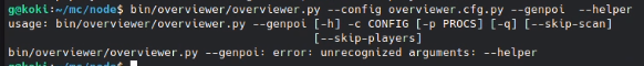 No parameter checking in main program · Issue #1968 · overviewer ...