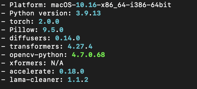 M1 Pro Mac Bug when running · Issue #268 · Sanster/IOPaint · GitHub