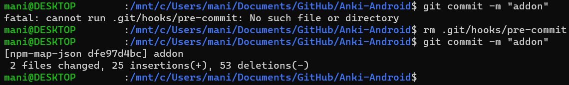 new prettier check in pre-commit may fail ? · Issue #10549 · ankidroid ...