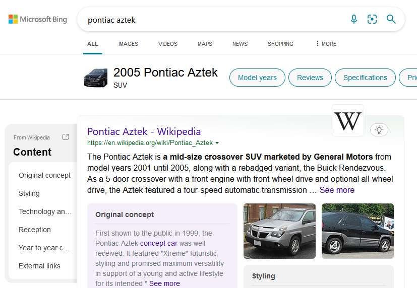 Bing.com search