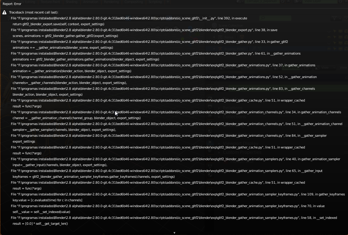 I cant do export "GLTF 2.0" Blender 2.8 alpha · Issue #186 ...
