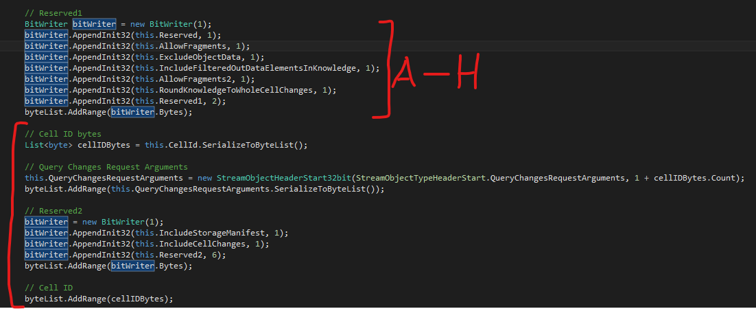 QueryChange sub-request missing bits · Issue #86 · OfficeDev/Interop ...