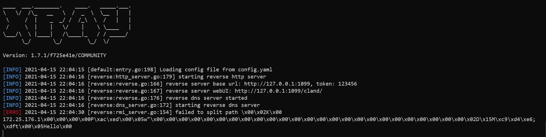 反连平台 rmi_server failed to split path · Issue #1186 · chaitin/xray · GitHub