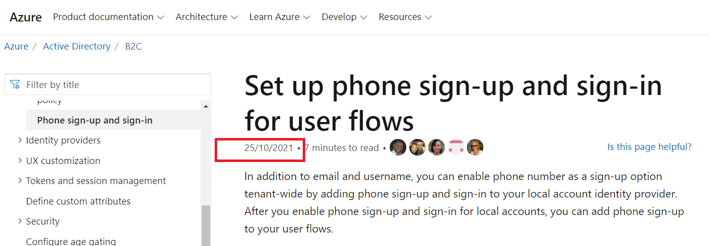 Article dates are misleading · Issue #84068 · MicrosoftDocs/azure-docs ...