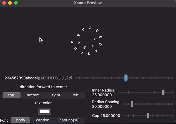 ArchimedeanSpiralTextDemo