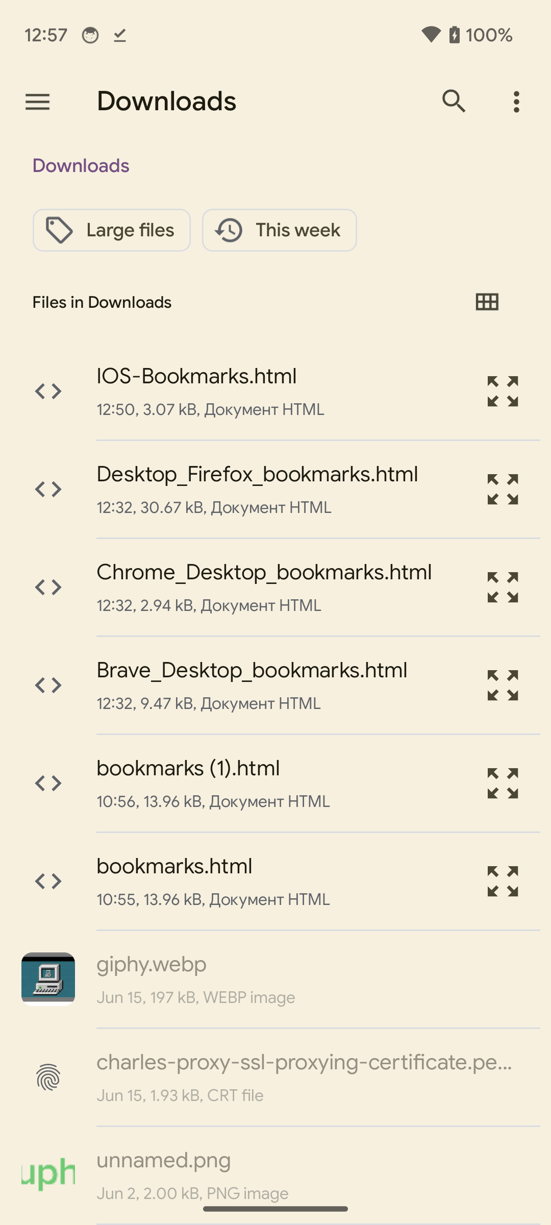 Bookmark import/export on Android · Issue 6378 · brave/bravebrowser