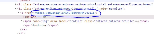 🧐[问题]菜单跳转到外部地址，链接被截取 · Issue #7788 · ant-design/ant-design-pro · GitHub