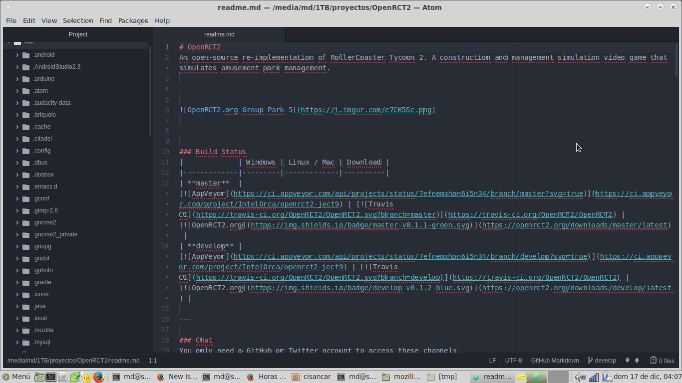 Atom shows the text (in menus and editor) with glitches · Issue #16398 ...