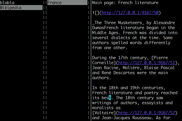 Terminal Sort Link Add keys to navigate between links in terminal application · Issue ...