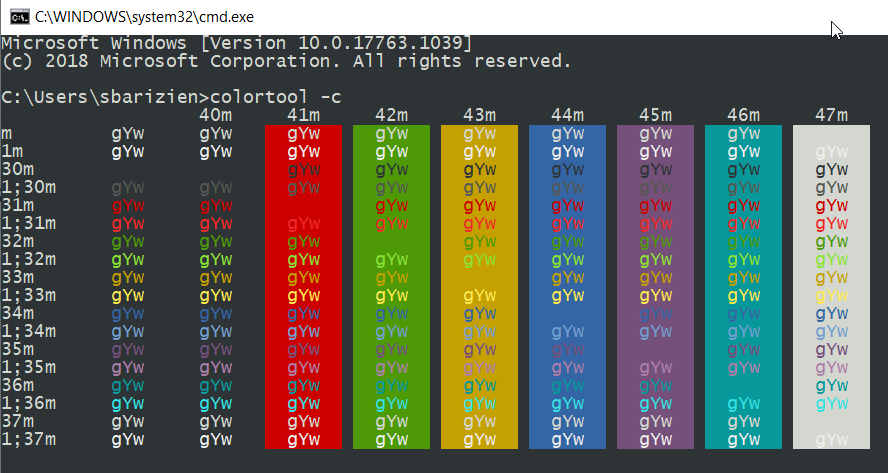 PowerShell 7.0 doesn't abide by system color scheme · Issue #12102 ...