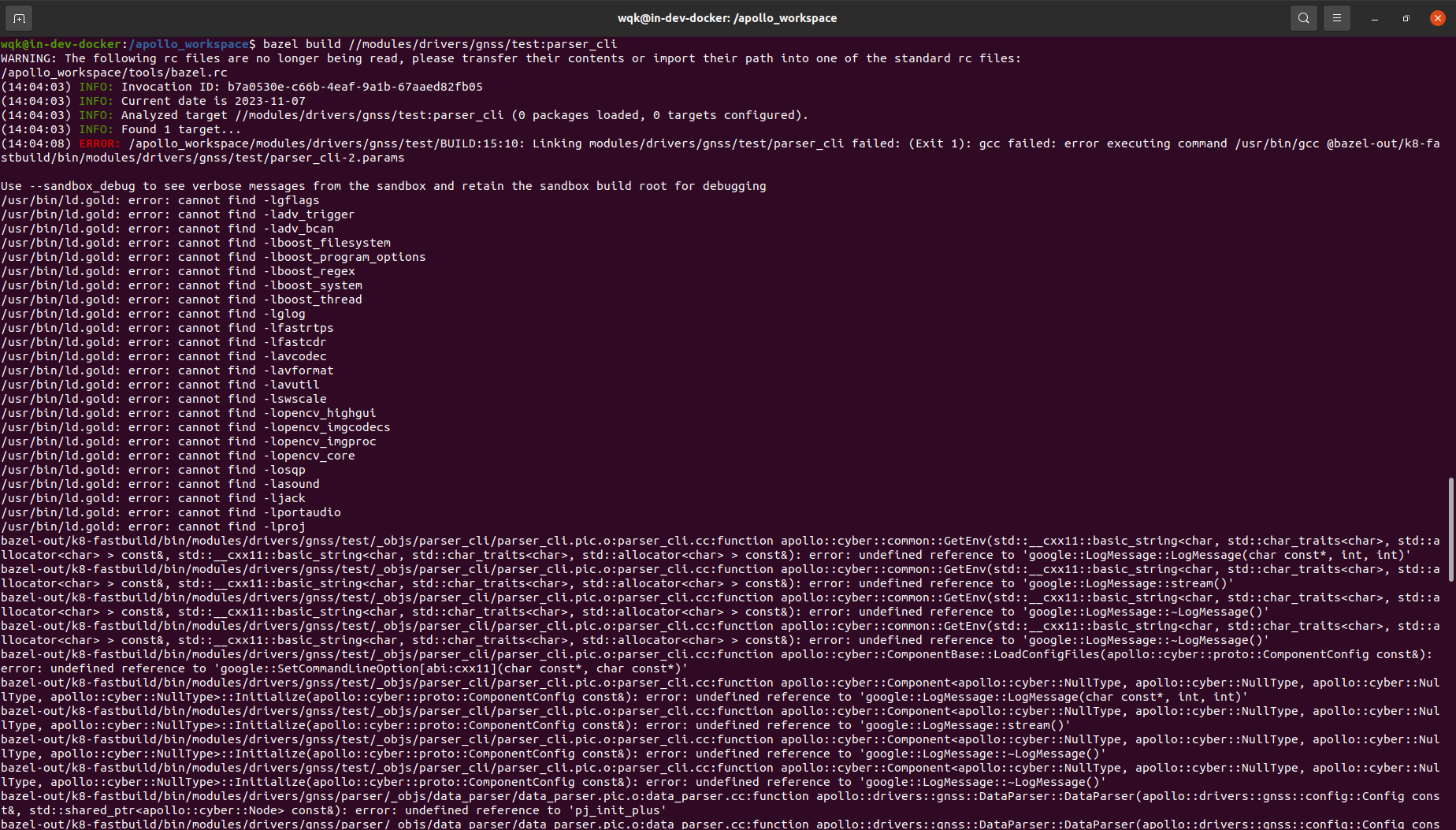 Parser cli issue 15185 apolloauto apollo github