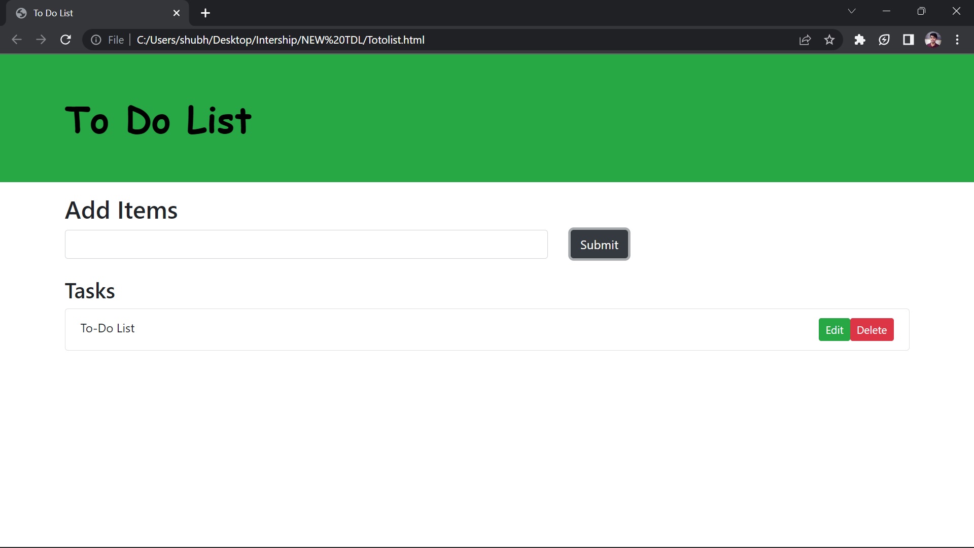 GitHub - ShantanuShinde07/Codeclause_ToDo_List
