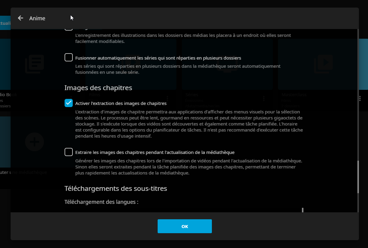 Library settings not submitting. · Issue #3421 · jellyfin/jellyfin-web ...