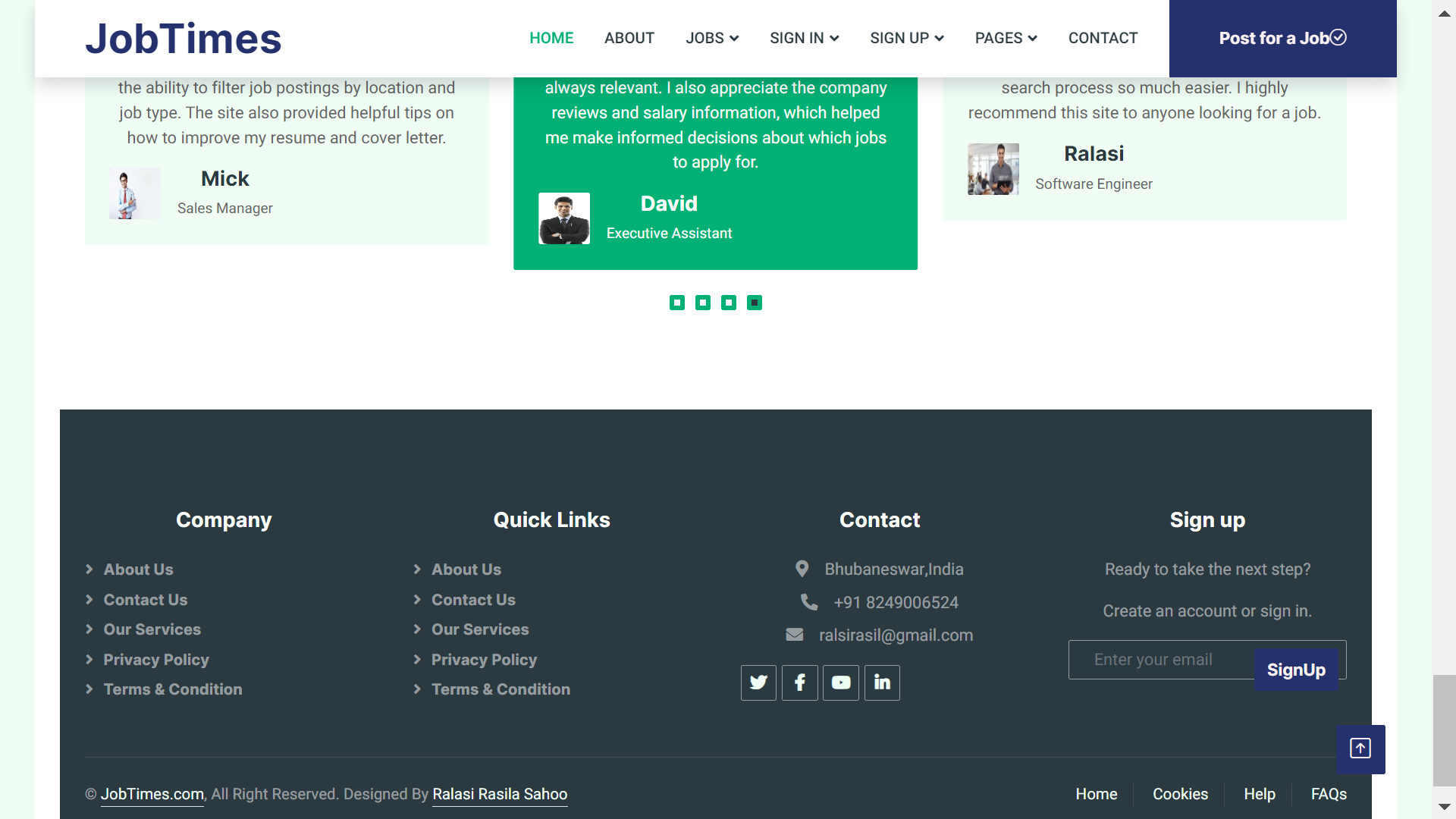 Github Ralasi Jobtimes Java Full Stack Project Full Stack Web Based Github Ralasi Jobtimes Java Full Stack Project Full Stack Web Based