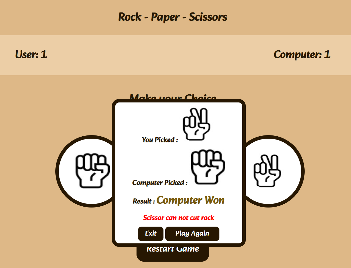 GitHub - aratidsa/Rock-Paper-Scissors-using-JavaScript