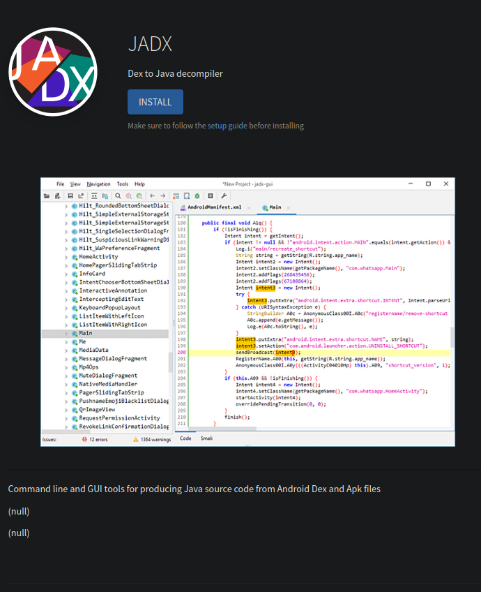 distribute as flatpak on flathub.org · Issue #1427 · skylot/jadx · GitHub