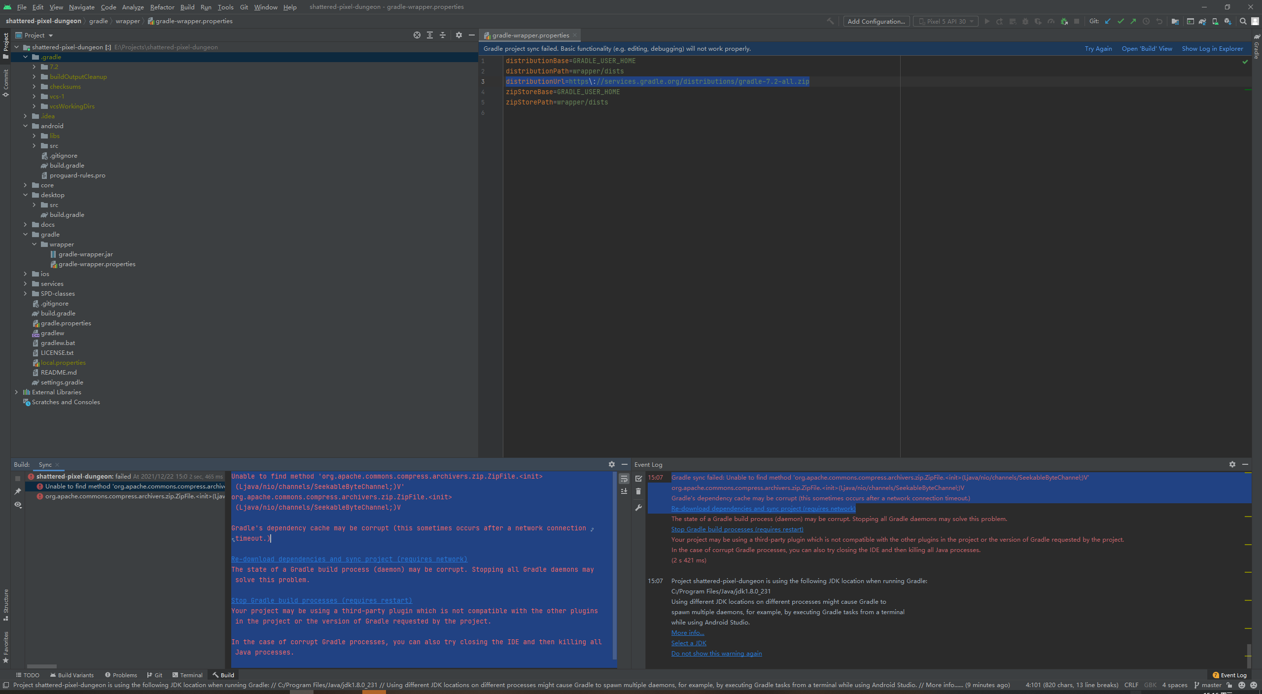 V1.1.0 Cannot Build Properly In Android Studio · Issue #886 · 00-Evan ...