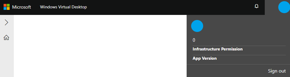 WVD empty site