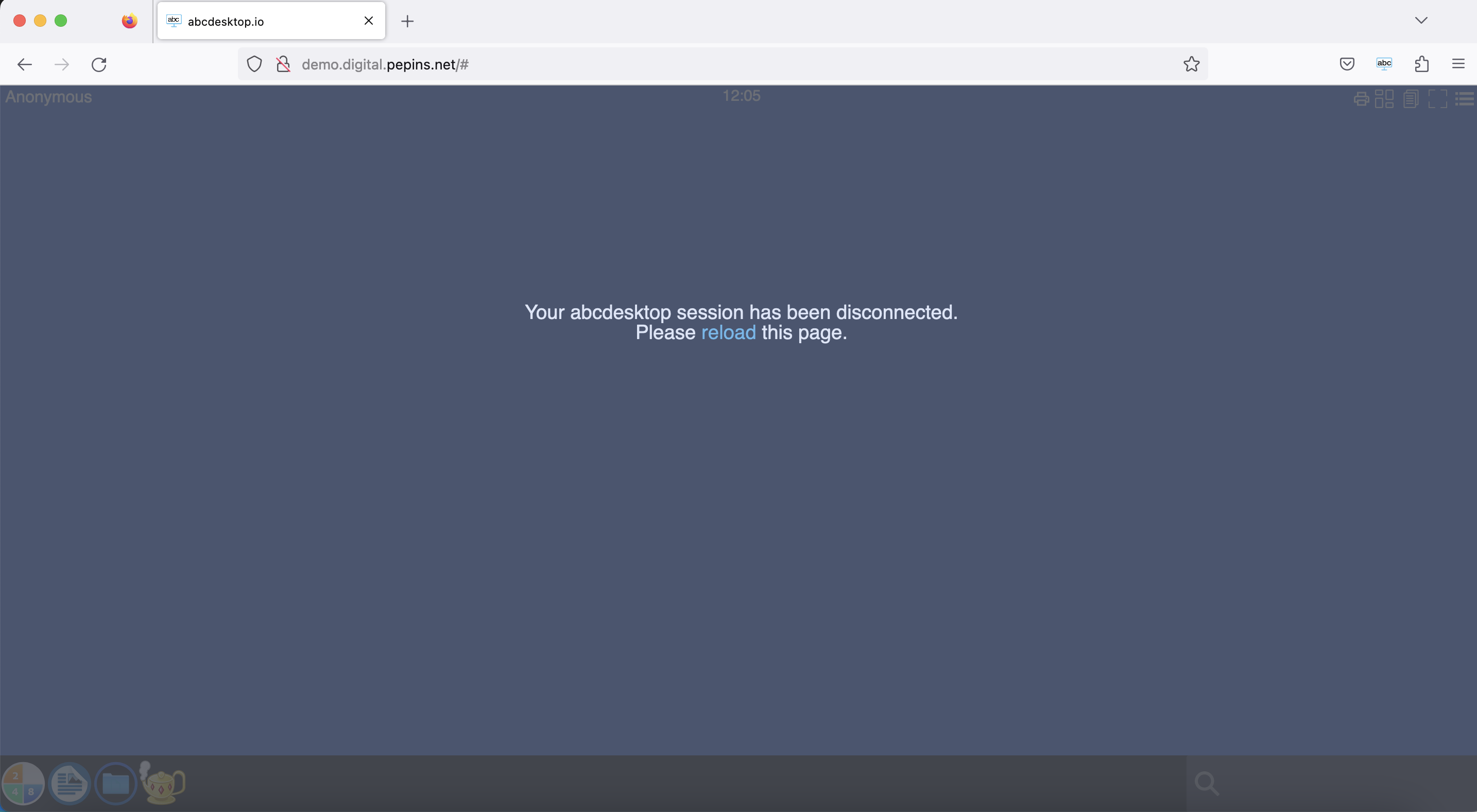 Session disconnect timeout in cluster · Issue 2 · abcdesktopio/oc.pyos