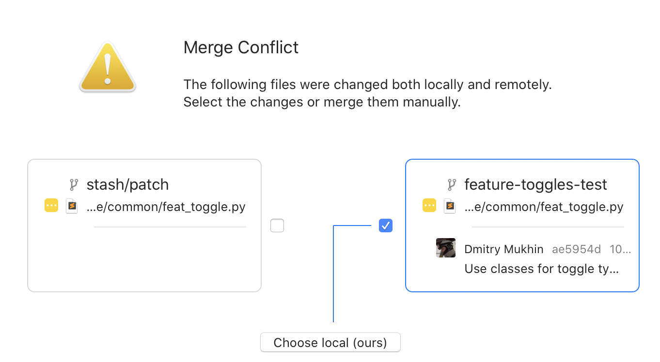 Merge conflict are labels mixed up? · Issue 1050 · forkdev/Tracker
