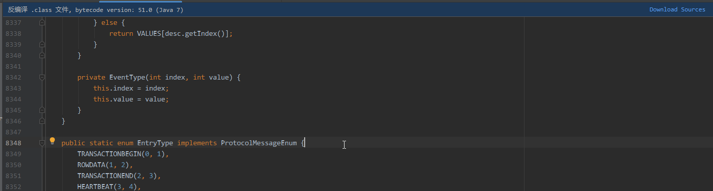 idea maven 依赖无法下载源码代码，换了jdk1.7 无效 · Issue #2510 · alibaba/canal · GitHub