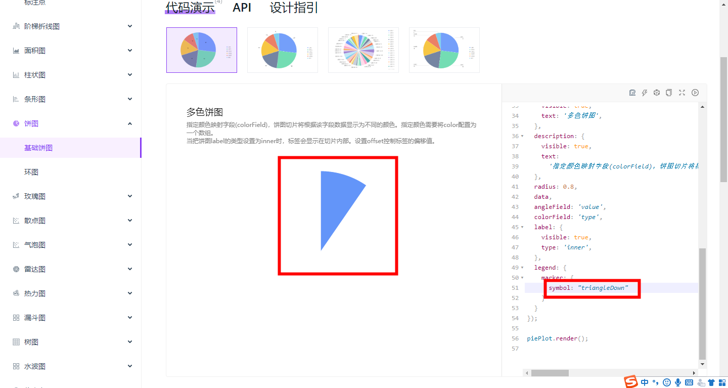 饼图Pie图例legend.marker.symbol属性bug · Issue #1205 · antvis/G2Plot · GitHub