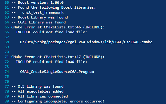 CGAL can;t be used after exporting · Issue #2471 · microsoft/vcpkg · GitHub