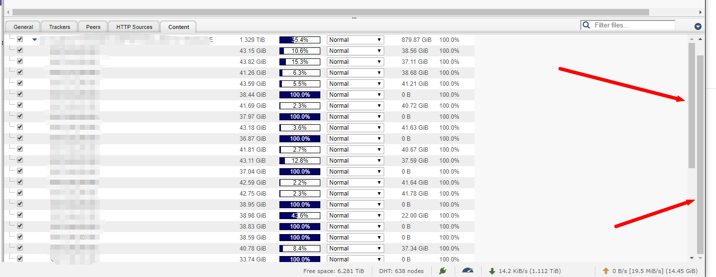 Webui show double scrollbar · Issue #12703 · qbittorrent/qBittorrent ...