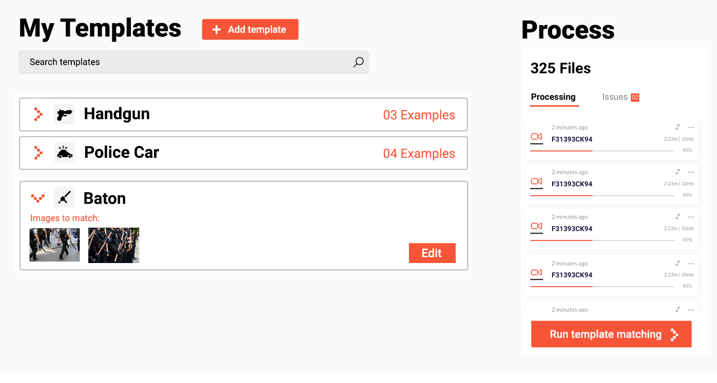 Hook up template processing to frontend · Issue #301 · benetech ...