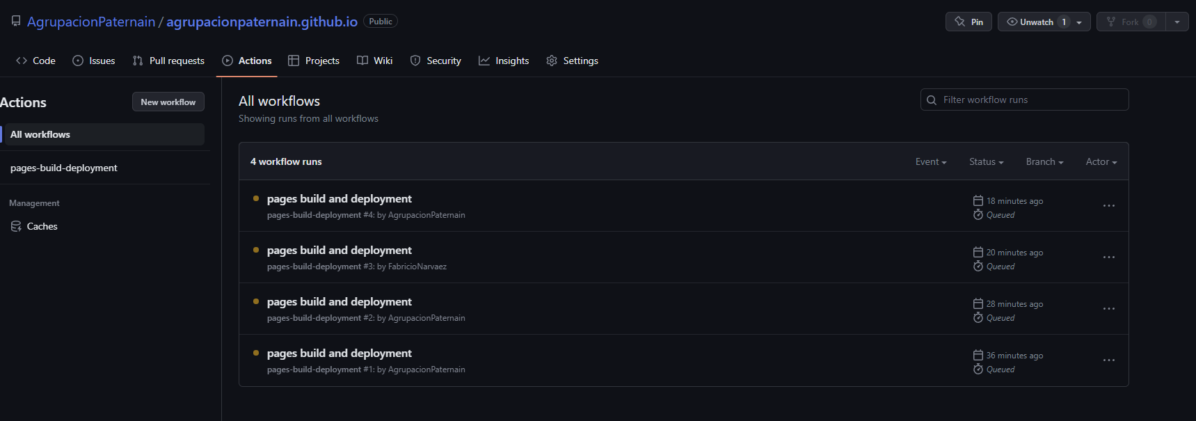 Can't deploy on github Pages · community · Discussion #51387 · GitHub