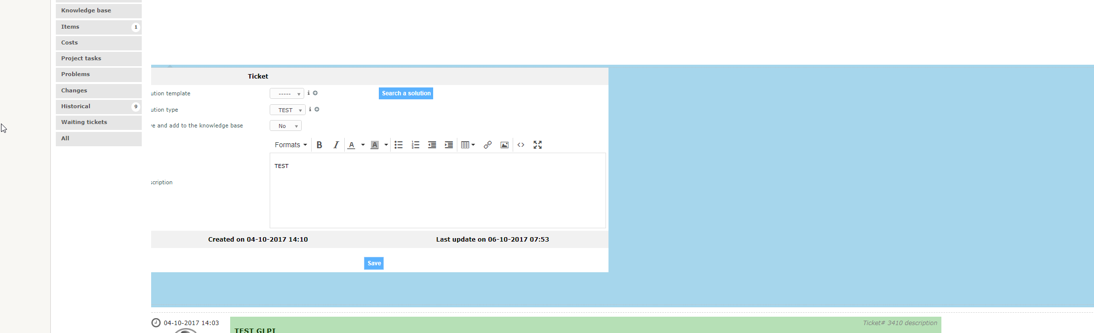[9.2] Issue on display editing solution · Issue #2917 · glpi-project ...