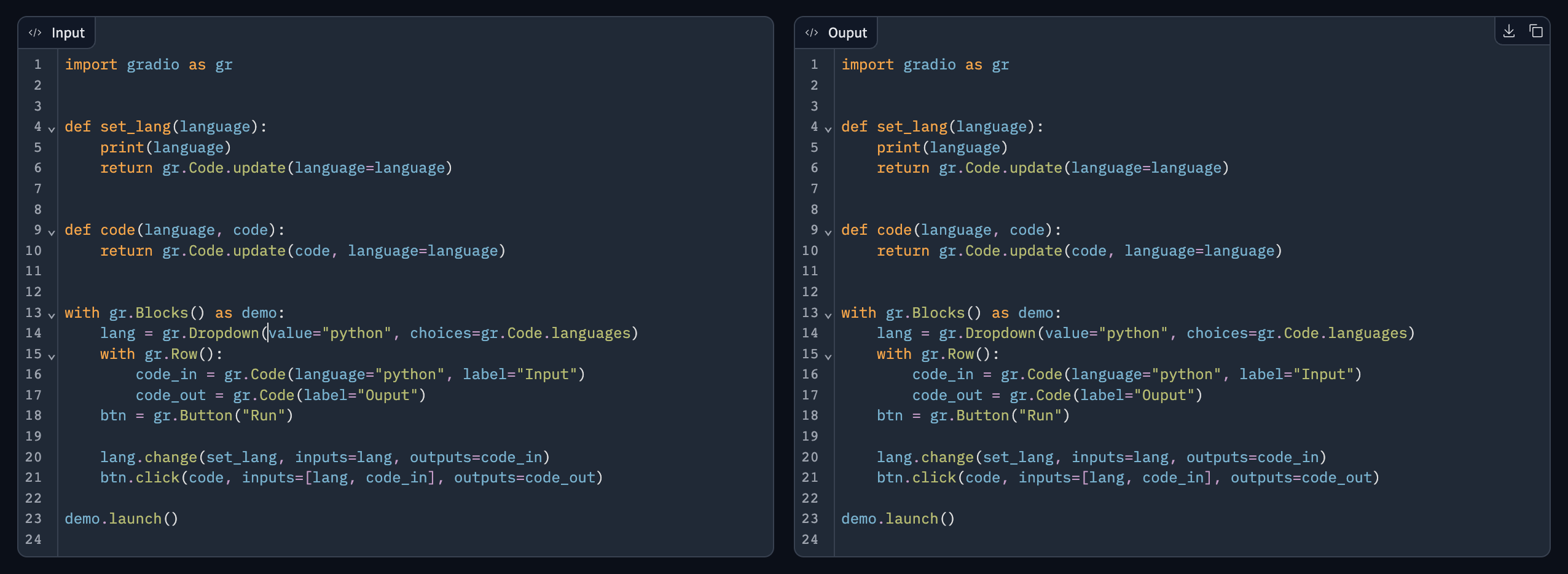 CDN for polyfill is empty when used with features query argument