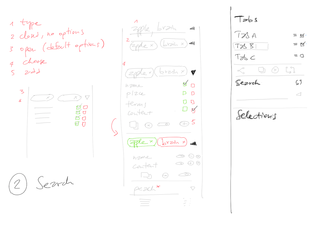 Sidebar: Implement a sidebar in place of the current Search widget ...