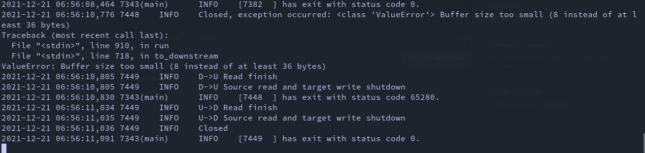 Error after 6.01, buffer size too small · Issue #31 · Soreepeong ...