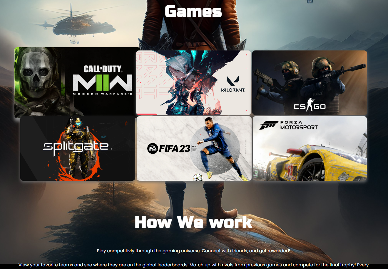 GitHub - DanielsWebDevelopment/Gaming-Platform-Website