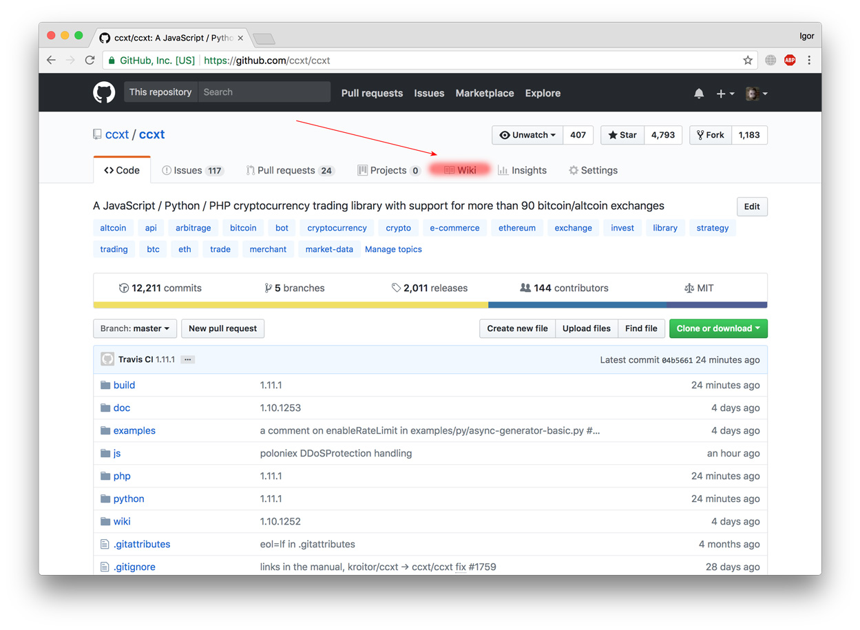 Cross exchange Documentation · Issue #2116 · ccxt/ccxt · GitHub